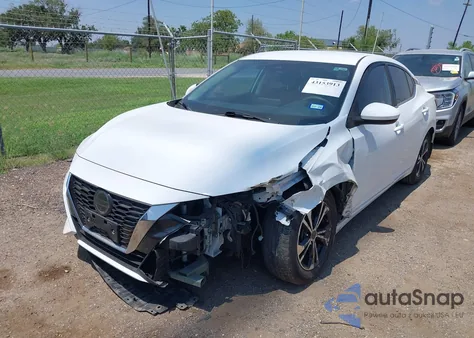 2021 Nissan Sentra Sv Xtronic Cvt z USA, uszkodzony, nr VIN 3N1AB8CV0MY254214